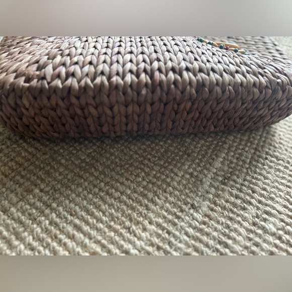 Oversized straw bag - Picture 7 of 14